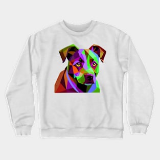 Cute dog portrait Crewneck Sweatshirt